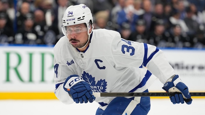 Le capitaine des Maple Leafs de Toronto, Auston Matthews, est blessé et ne peut pas récupérer immédiatement